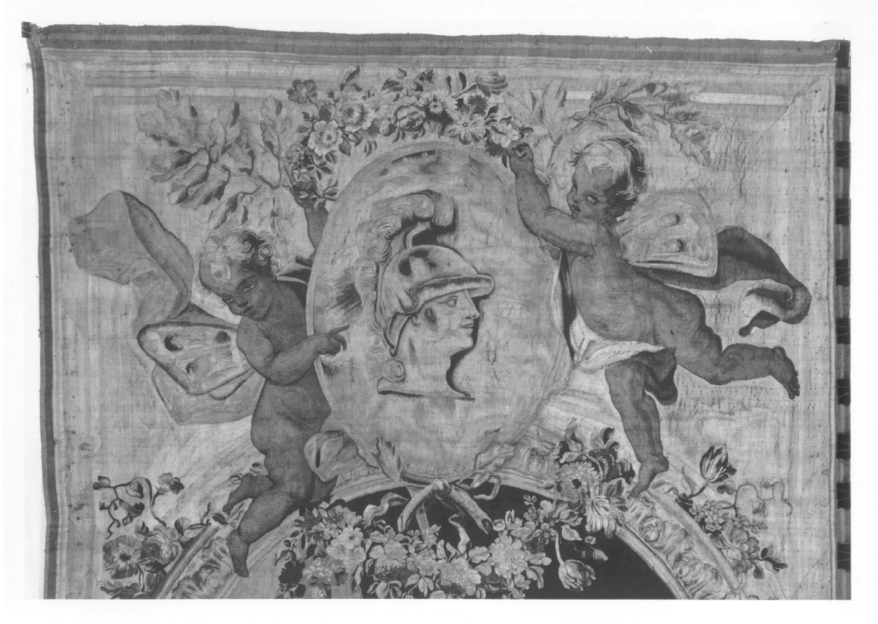 Arazzo - Alessandro Magno giovinetto riceve lo scettro, Musei Reali, Palazzo Reale, Torino, de